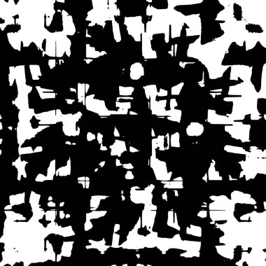 Soyut grunge arkaplanı. yaratıcı monokrom fon. vektör illüstrasyonu