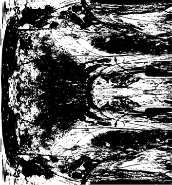 Soyut grunge arkaplanı. yaratıcı monokrom fon. vektör illüstrasyonu