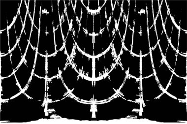 Soyut grunge arkaplanı. yaratıcı monokrom fon. vektör illüstrasyonu