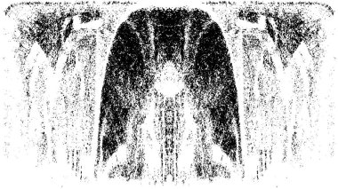 Kusursuz soyut siyah beyaz desen