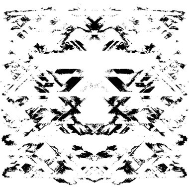 Soyut grunge arkaplanı. yaratıcı monokrom fon. vektör illüstrasyonu