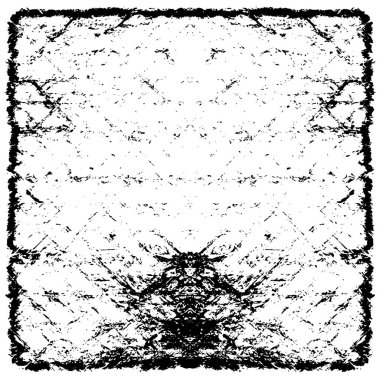 Soyut grunge arkaplanı. yaratıcı monokrom fon. vektör illüstrasyonu