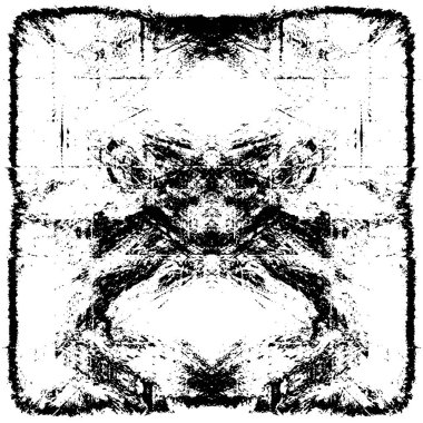 Soyut grunge arkaplanı. yaratıcı monokrom fon. vektör illüstrasyonu