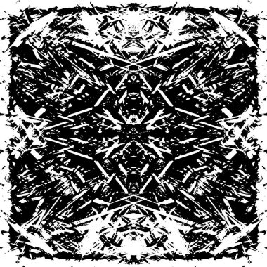 Soyut grunge arkaplanı. yaratıcı monokrom fon. vektör illüstrasyonu