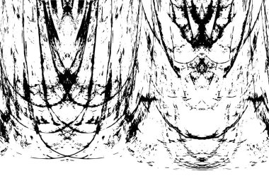 Soyut grunge arkaplanı. yaratıcı monokrom fon. vektör illüstrasyonu