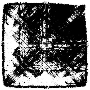 Soyut grunge arkaplanı. yaratıcı monokrom fon. vektör illüstrasyonu