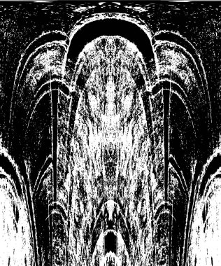 Soyut grunge arkaplanı. yaratıcı monokrom fon. vektör illüstrasyonu