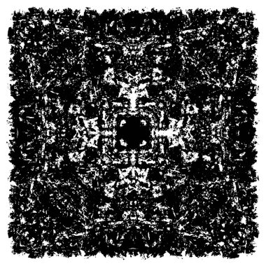 Soyut grunge arkaplanı. yaratıcı monokrom fon. vektör illüstrasyonu