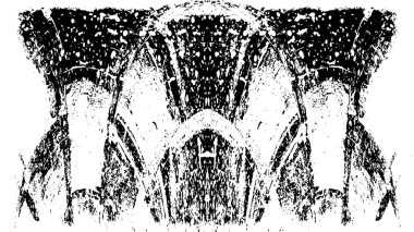 Soyut grunge monokrom arka planı. Vektör illüstrasyonu