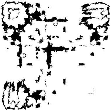 Soyut grunge monokrom arka planı. Vektör illüstrasyonu