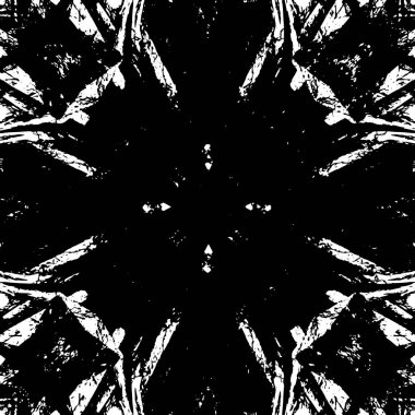 Soyut grunge monokrom arka planı. Vektör illüstrasyonu