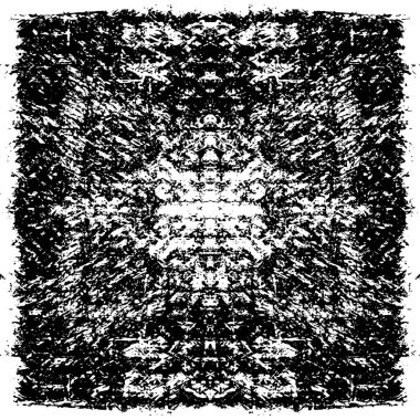 Soyut grunge monokrom arka planı. Vektör illüstrasyonu