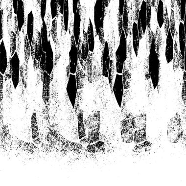 Soyut grunge monokrom arka planı. Vektör illüstrasyonu