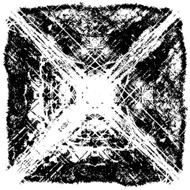 Soyut grunge monokrom arka planı. Vektör illüstrasyonu