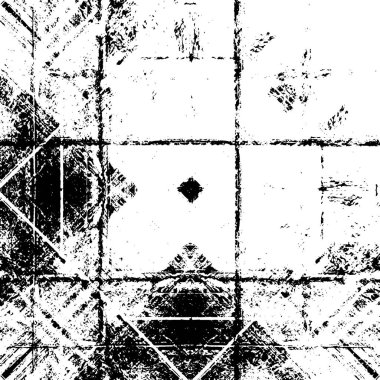 Soyut grunge monokrom arka planı. Vektör illüstrasyonu