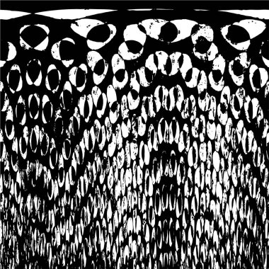 Soyut grunge monokrom arka planı. Vektör illüstrasyonu