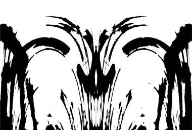 Kusursuz soyut siyah beyaz desen