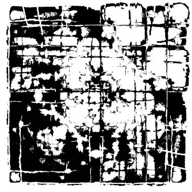 Soyut grunge monokrom arka planı. Vektör illüstrasyonu