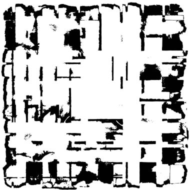 Soyut grunge monokrom arka planı. Vektör illüstrasyonu