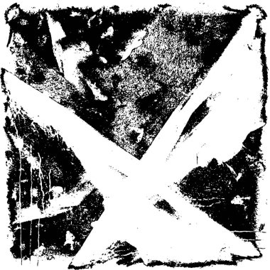 Soyut grunge monokrom arka planı. Vektör illüstrasyonu