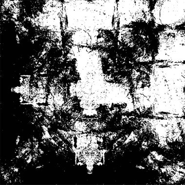 Soyut grunge monokrom arka planı. Vektör illüstrasyonu