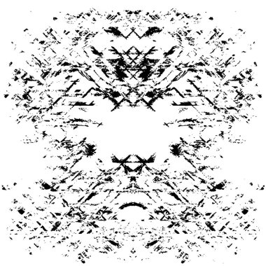 Soyut grunge monokrom arka planı. Vektör illüstrasyonu