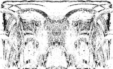 Soyut grunge monokrom arka planı. Vektör illüstrasyonu