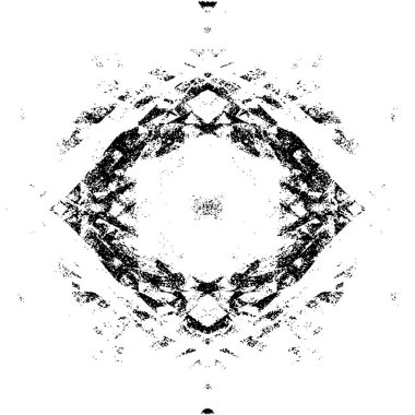 Gelecekçi soyut grunge geometrik modern desen 