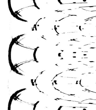 soyut siyah beyaz grunge desenli desen