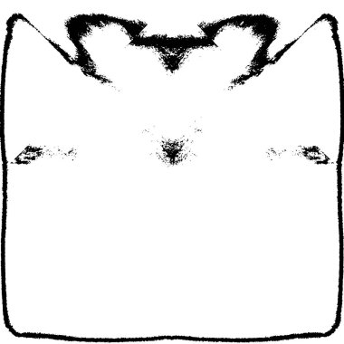 soyut siyah beyaz grunge desenli desen