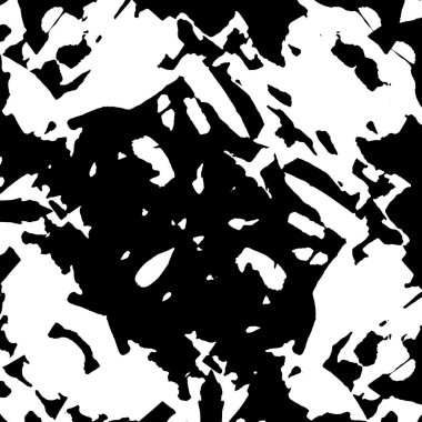 soyut siyah beyaz grunge desenli desen
