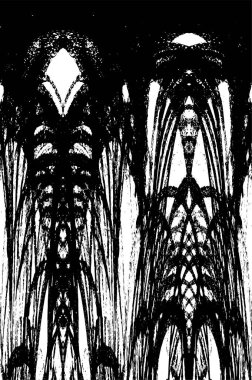 soyut siyah beyaz grunge desenli desen