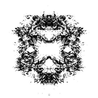 Gelecekçi soyut grunge geometrik modern desen 