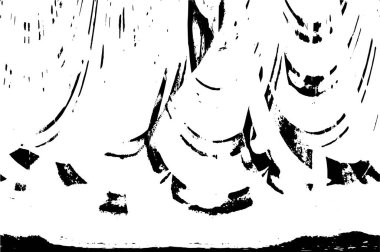 soyut siyah beyaz grunge desenli desen