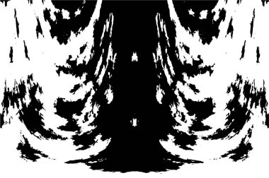 Kusursuz soyut siyah beyaz desen