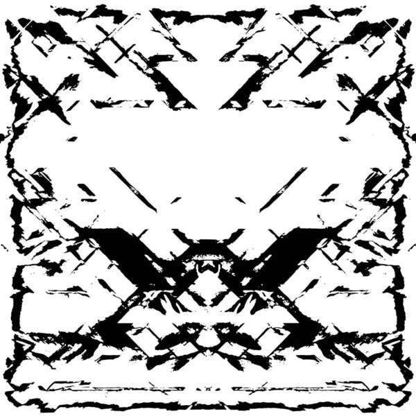 siyah ve beyaz soyut grunge arkaplan monokrom çizimi