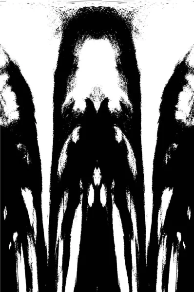 siyah ve beyaz soyut grunge arkaplan monokrom çizimi