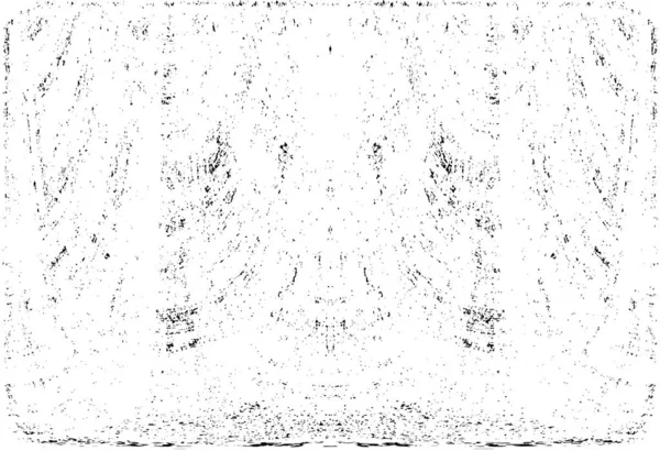 Grunge dikey olarak simetrik siyah beyaz doku. Tek renkli yıpranmış kaplama deseni. 