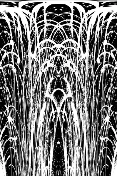 Kusursuz soyut siyah beyaz desen