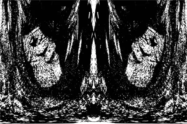 Kusursuz soyut siyah beyaz desen