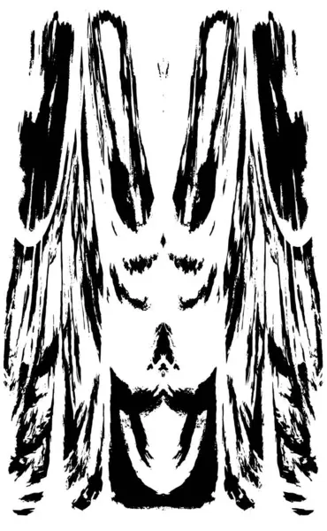 Bir duvarın siyah beyaz grunge dokusu 