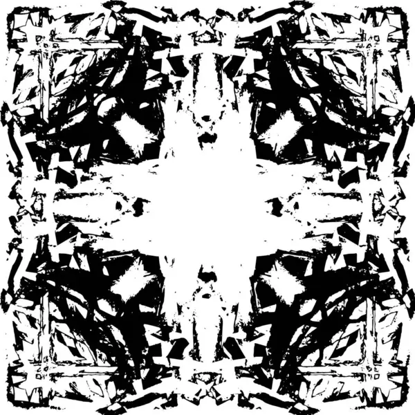 Bir duvarın siyah beyaz grunge dokusu 