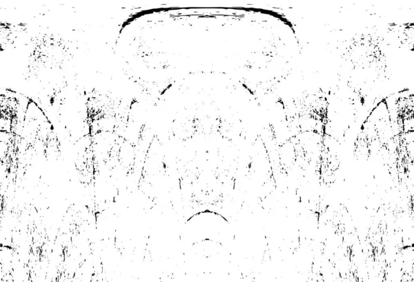 Bir duvarın siyah beyaz grunge dokusu 