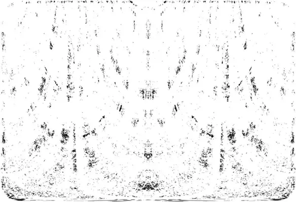Grunge dikey olarak simetrik siyah beyaz doku. Tek renkli yıpranmış kaplama deseni. 