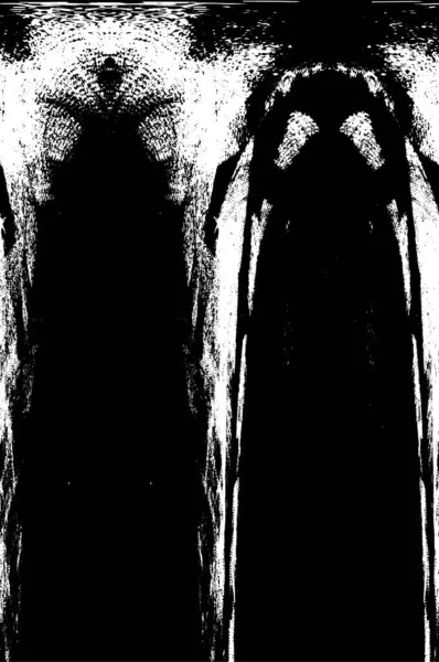 Bir duvarın siyah beyaz grunge dokusu 