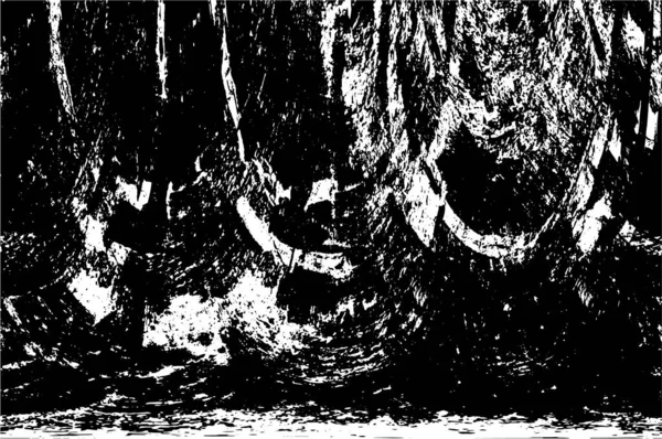 Bir duvarın siyah beyaz grunge dokusu 