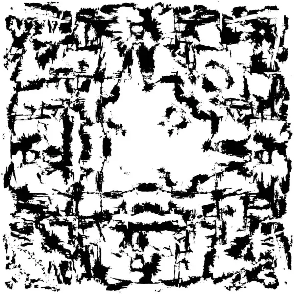 Bir duvarın siyah beyaz grunge dokusu 