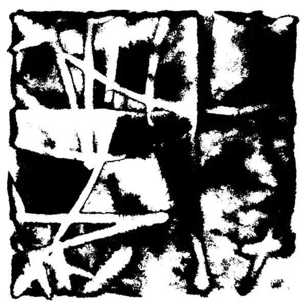 Bir duvarın siyah beyaz grunge dokusu 