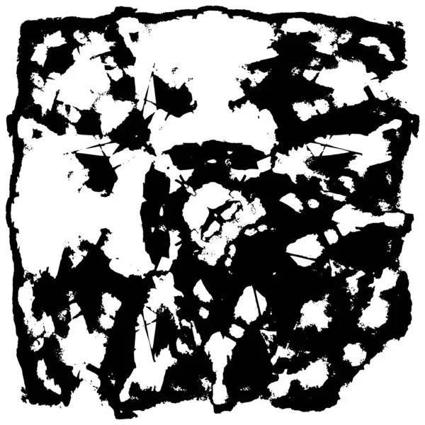 Bir duvarın siyah beyaz grunge dokusu 