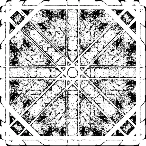 Simetrik desenli eski grunge arkaplanı